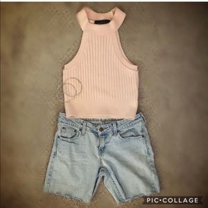 Levi Strauss cut off jean short